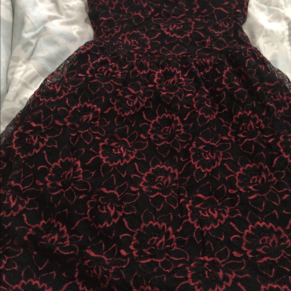 Strapless dress